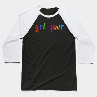 grl pwr Baseball T-Shirt